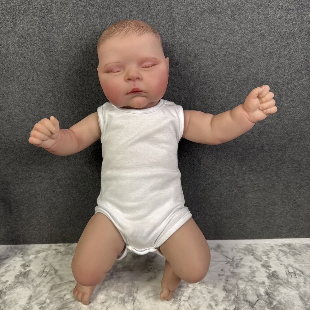 20" Reborn Baby Doll Peaches By C. Brace Cassie Brace